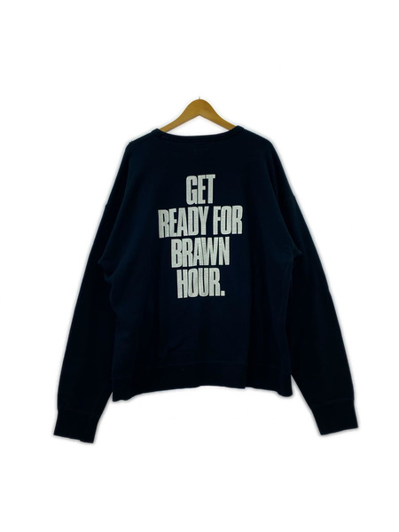 BRAWN 加工スウェット 黒 (XL)[値下]