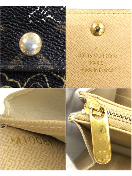 LV ポルトフォイユ・サラ M95389 モノグラム・ダンティエル