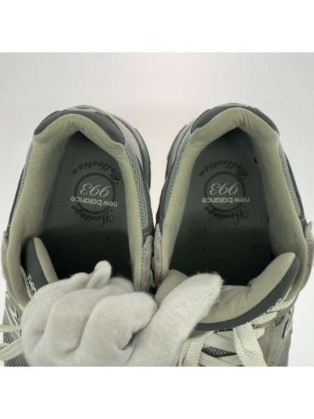 NEW BALANCE スニーカー 993GL US9.5 27.5cm グレー