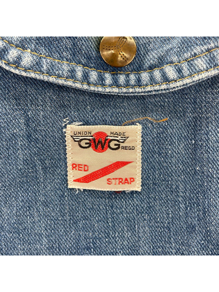 OLD・VINTAGE オーバーオール・ツナギ 60s~70s GWG デニムオーバーオール