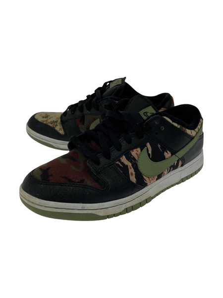 NIKE DUNK LOW SE BLACK MULTI CAMO 26.5 DH0957-001