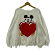 90s MICKEY スウェット/白