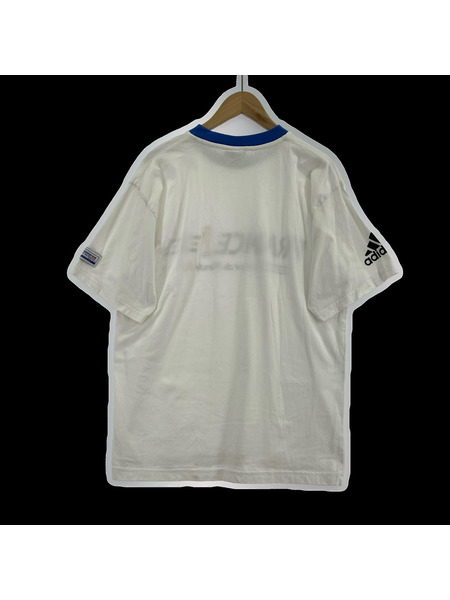 adidas 半袖Tシャツ・カットソー 98年フランスW杯 リンガーTee(L)