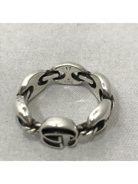 アクセサリー GUCCI マリーナ アンカーチェーン リング SV925