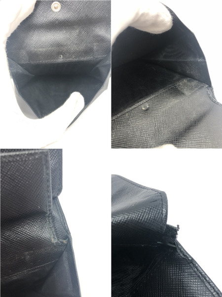 PRADA M668A サフィアーノ 二つ折り財布 コンパクトウォレット
