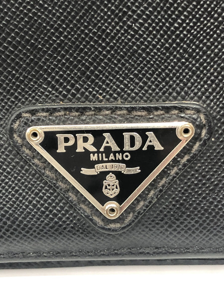 PRADA M668A サフィアーノ 二つ折り財布 コンパクトウォレット