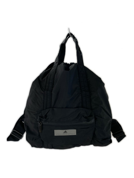 adidas リュックサック・バックパック Stella McCartney/ナイロン/BLK