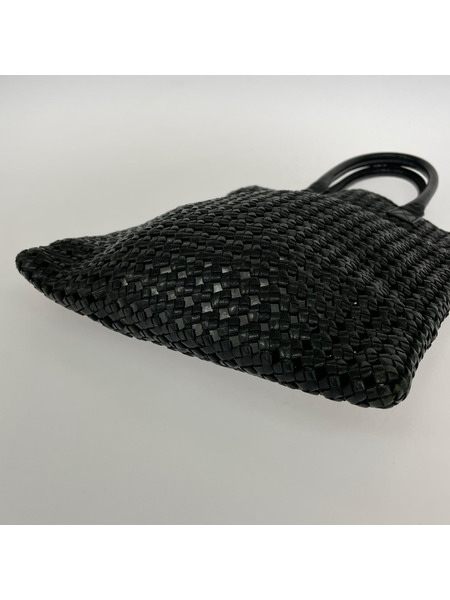 COMME des GARCONS トートバッグ ヤギ革 メッシュトートバッグ 黒[値下]