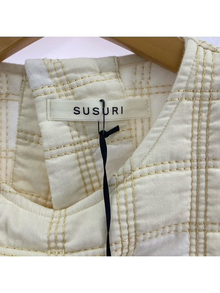ジレ・ベスト SUSURI ムールベスト 1 クリーム