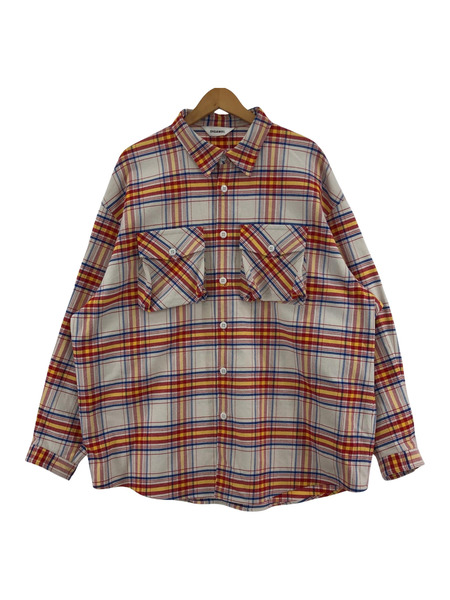 DIGAWEL Oversized Shirt オレンジ 1