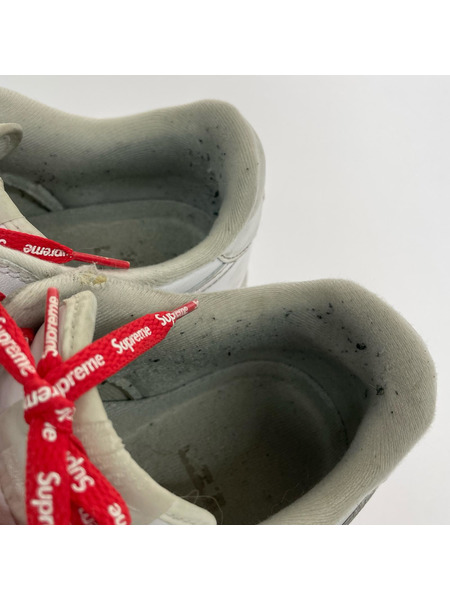 Supreme スニーカー NIKE Air Force 1 LOW 27.5cm ホワイト