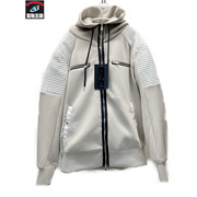 ACANTHUS Double-knit Biker Hoodie XL ベージュ