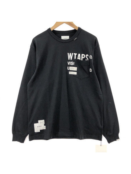 WTAPS 2021SS INSECT L/S COPO BLACK SIZE:01