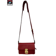MIUMIU ミュウミュウ　5BD113　マドラス　ショルダーバック  レッド