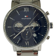 TOMMY HILFIGER メンズ時計 クォーツ 文字盤 紺