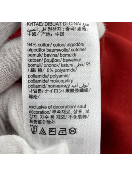 TOMMY HILFIGER カーディガン リバーシブルカーディガン 赤(S)