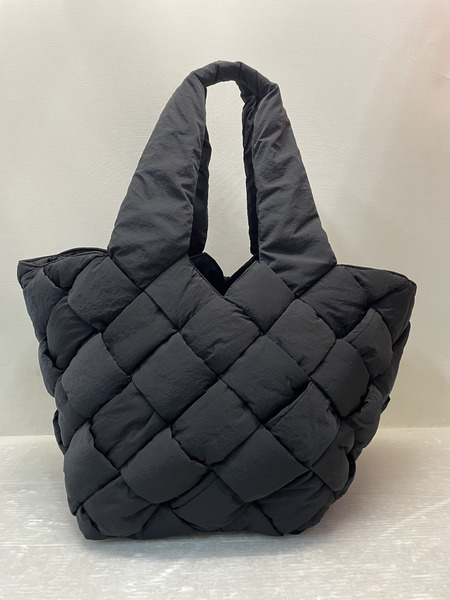 BOTTEGA VENETA パデット ナイロントートバッグ ブラック ポーチ付属