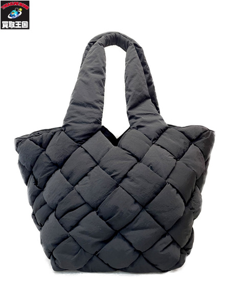 BOTTEGA VENETA パデット ナイロントートバッグ ブラック ポーチ付属