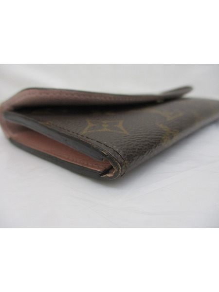 長財布 ポルトフォイユ・エミリー　ローズ・バレリーヌ