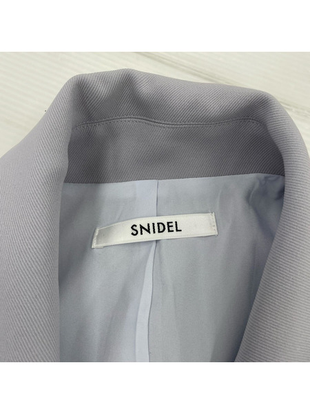 snidel ノースリーブワンピース ンストラクトミニワンピース 1 BLU