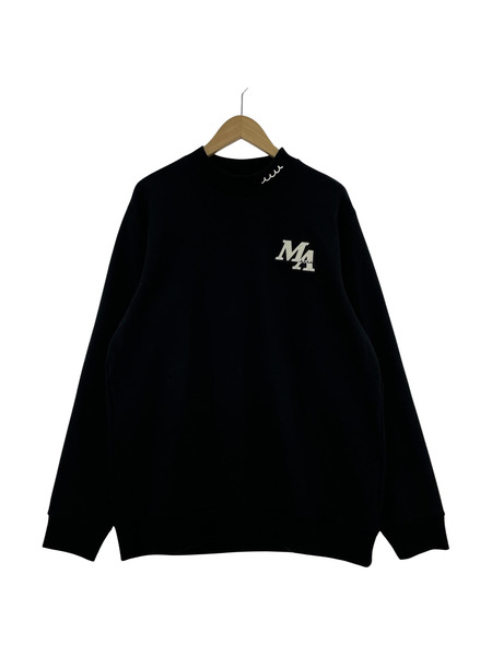 muta×ACANTHUS Mockneck Sweatshirt モックネックスウェット XL 黒 MA2430