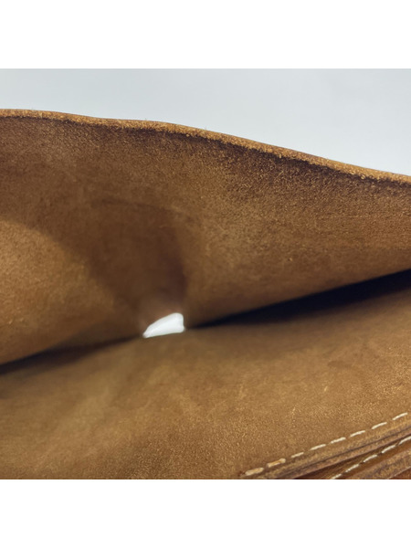 コンパクトウォレット RRL 二ツ折リ財布 茶