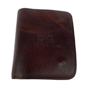 コンパクトウォレット RRL 二ツ折リ財布 茶