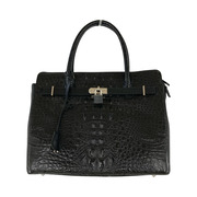 ハンドバッグ RODANIA クロコ型押シBAG