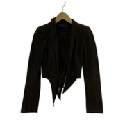 HAIDER ACKERMANN スウェードショートライダースジャケット