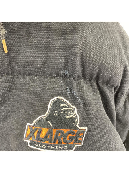 XLARGE ACTIVE DUCK PUFFER JACKET BLK M
