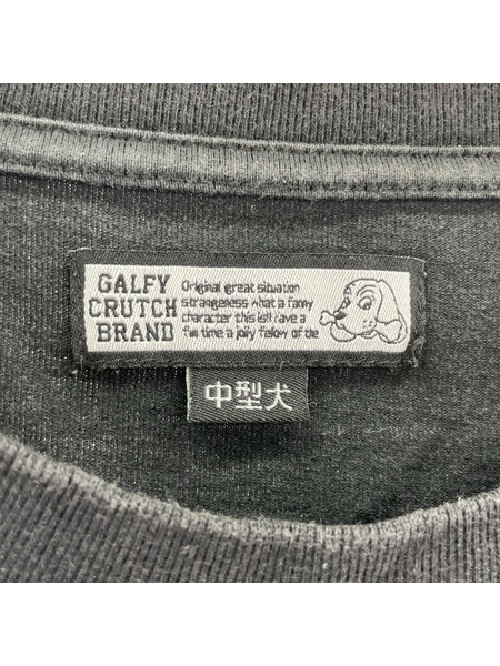 GALFY 半袖Tシャツ・カットソー ブラック 中型犬