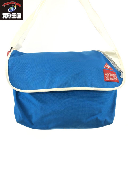 STUSSY×ManhattanPortage メッセンジャーバッグ BLU｜商品番号