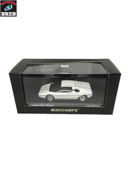 MINICHAMPS 1/43 Lamborghini Bravo 1974 White metallic[値下]