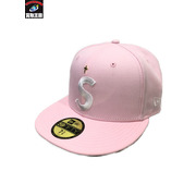 Supreme Gold Cross S Logo New Era Pink/ピンク/シュプリーム