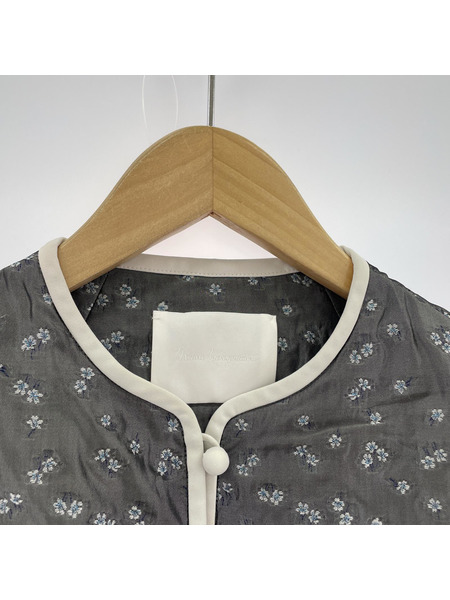 Mame Kurogouchi コート 伊勢丹限定 Osmanthus Motif Jacquard C