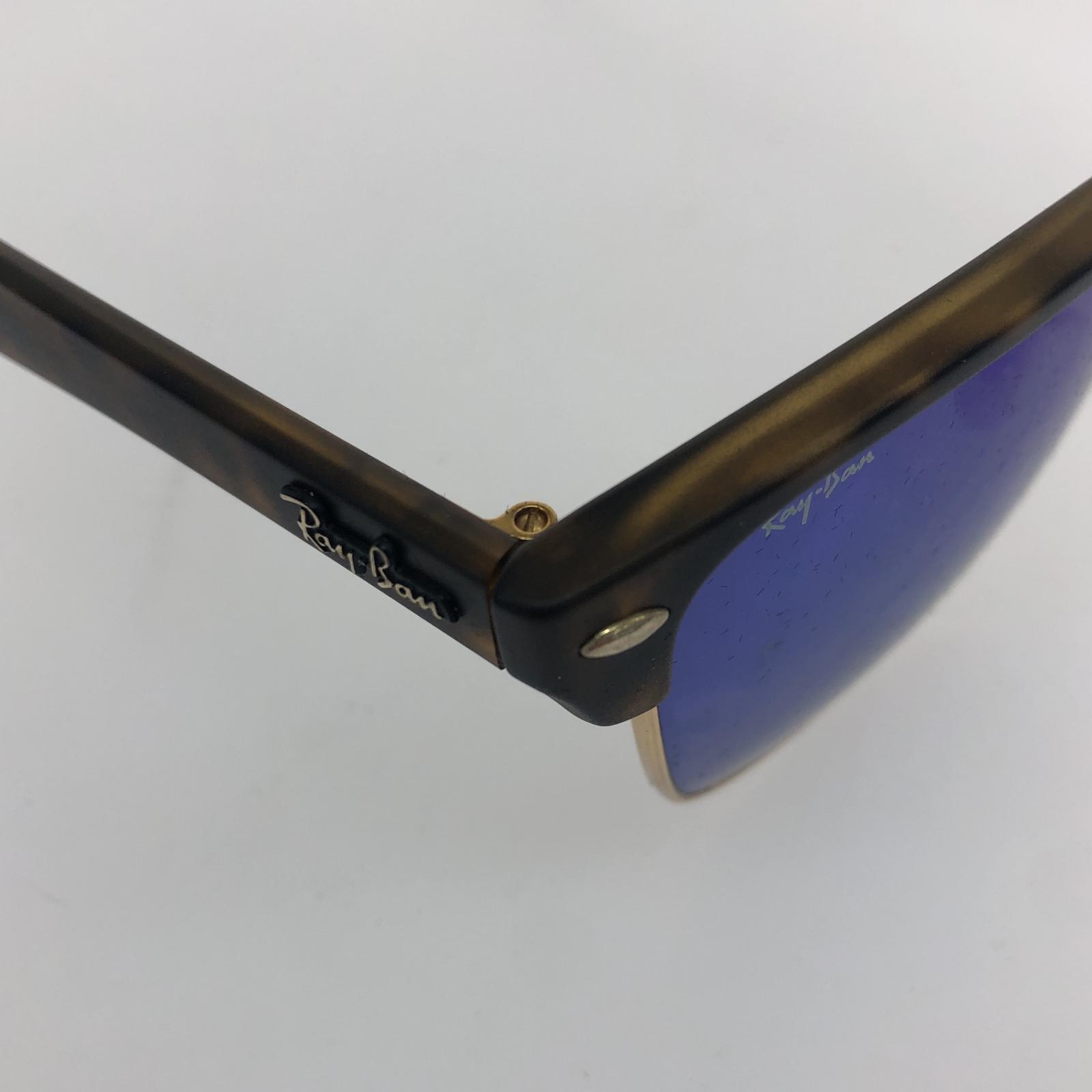 USED RAY-BAN RB4175 CLUBMASTER OVERSIZED GOOD K-1A7C