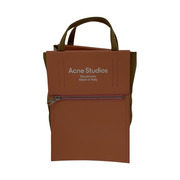 Acne Studios Baker Out Mini Tote Bag Brown Pink C10068