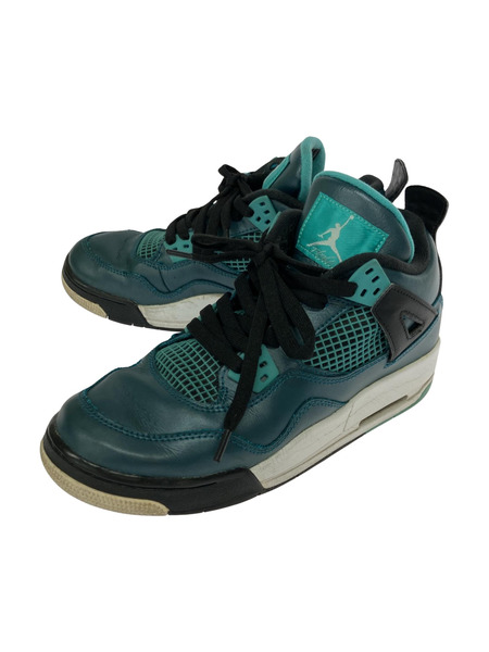 NIKE AIR JORDAN 4 RETRO TEAL GS size24.5