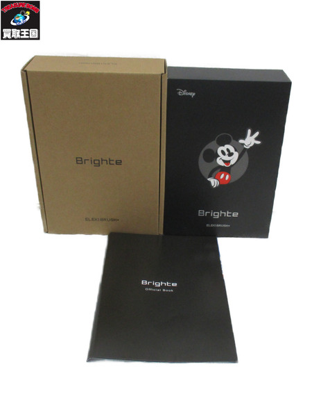 美容系 brighte eleki brush+ ミッキーマウスデザイン