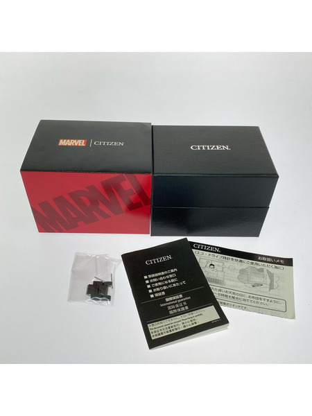 CITIZEN メンズ時計 MARVEL BLACK PANTHER