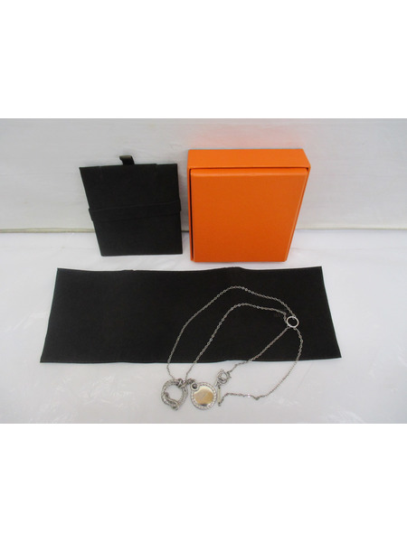 アクセサリー HERMES コルダージュ ロープネックレス