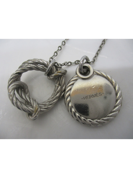 アクセサリー HERMES コルダージュ ロープネックレス