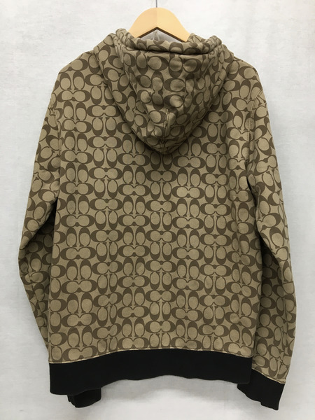 COACH シグネチャーシグネチャー ジツプパーカー （M)