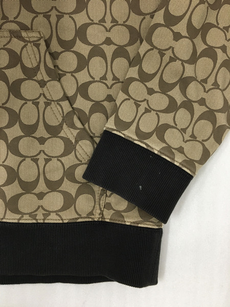 COACH シグネチャーシグネチャー ジツプパーカー （M)