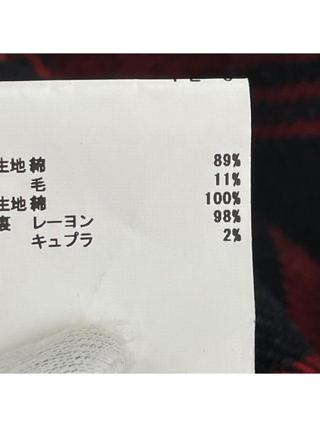 Vivienne Westwood ソノ他 チェック 赤×黒 size38