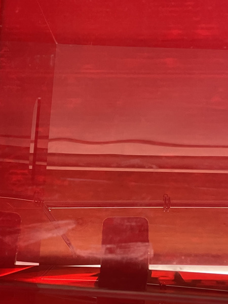 Girl's Don't Cry×HUMAN MADE GDC ACRYLIC FILE BOX RED クリアケース 赤