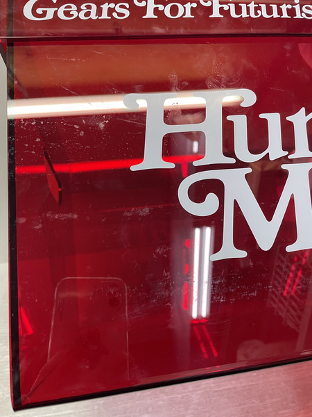 Girl's Don't Cry×HUMAN MADE GDC ACRYLIC FILE BOX RED クリアケース 赤