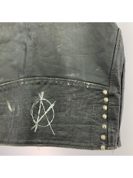 レザージャケット Unknown Leather Riders Vest