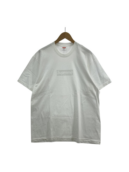 Supreme 2023SS TONAL BOX LOGO TEE SIZE:M WHITE