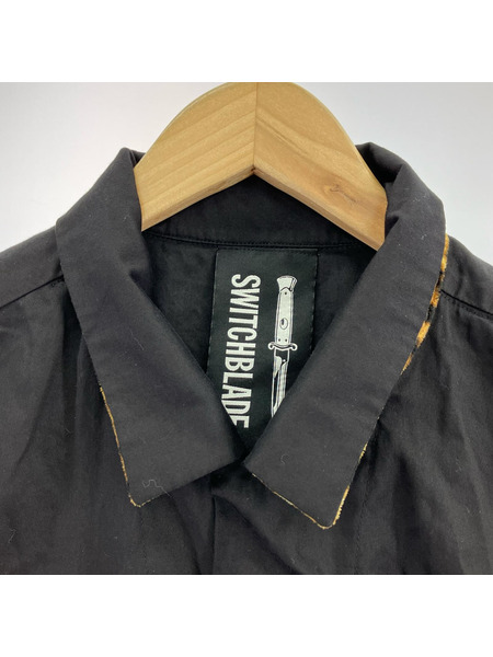 半袖シャツ switchblade 半袖シャツ レオパード